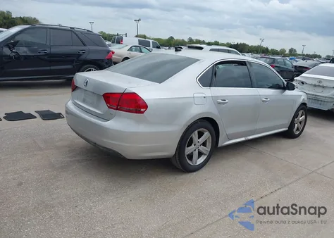 2013 Volkswagen Passat 2.5L Se from USA, damaged, VIN 1VWBP7A32DC045920